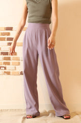 ハイウエストパンツ