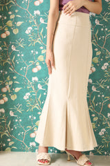 デニムハイウエストスカート