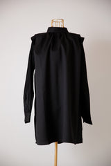 プリーツスリーブブラウス