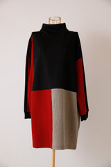 ブロッキングチュニック