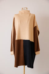 ブロッキングチュニック