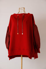 袖ボリュームプルオーバー