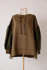 袖ボリュームプルオーバー