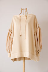 袖ボリュームプルオーバー