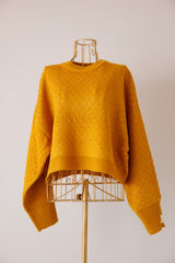 リバーシブルショートニットプルオーバー