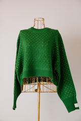 リバーシブルショートニットプルオーバー