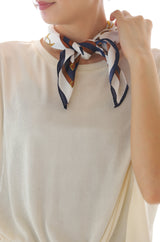 馬具柄ミニスカーフ