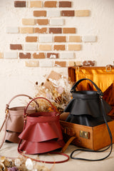 ティアードフリルバッグ