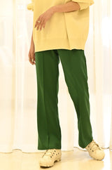 ポンチセミフレアパンツ