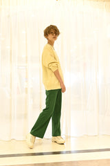 ポンチセミフレアパンツ