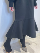 スウェットライクマーメイドワンピース