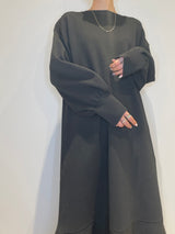 スウェットライクマーメイドワンピース