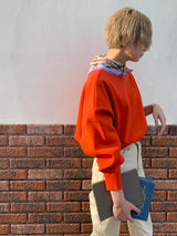 スウェットライクプルオーバー