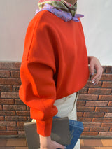 スウェットライクプルオーバー