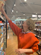 スウェットライクプルオーバー