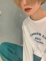 ロゴ刺繍Tシャツ