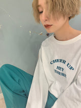 ロゴ刺繍Tシャツ