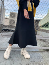 スウェットライクマーメイドワンピース